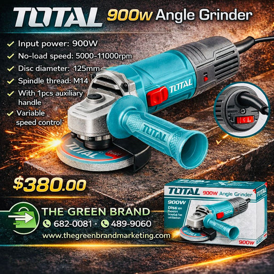 TOTAL 900W ANGLE GRINDER