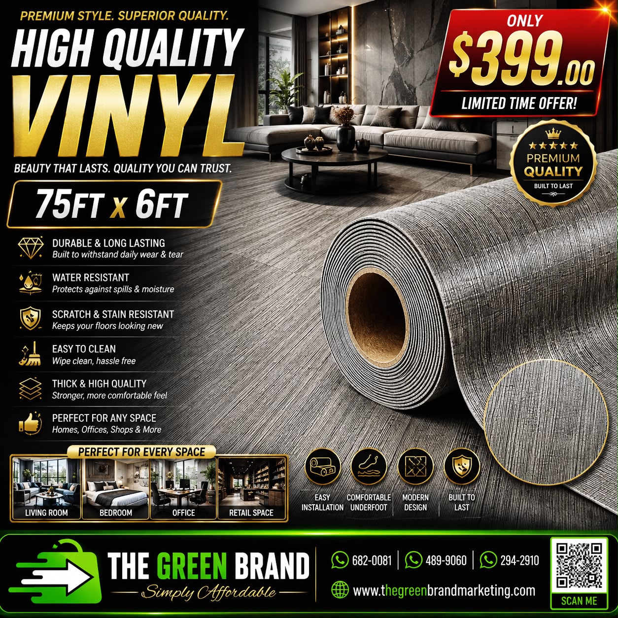 A802 Vinyl roll