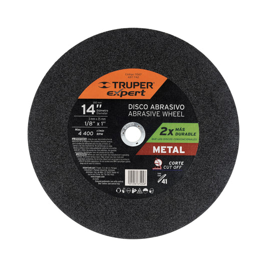 Truper 14" chop saw blade