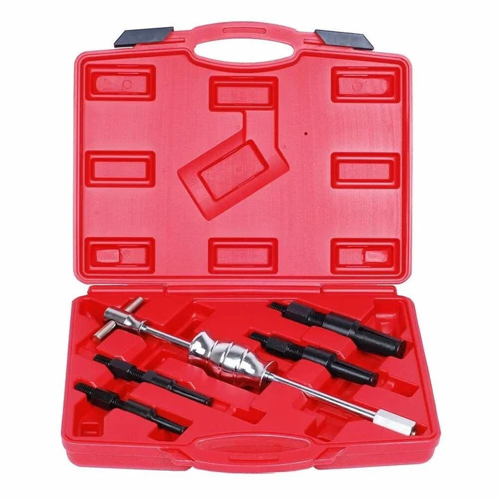 5PC Blind Hole Slide Hammer Bearing Puller Set