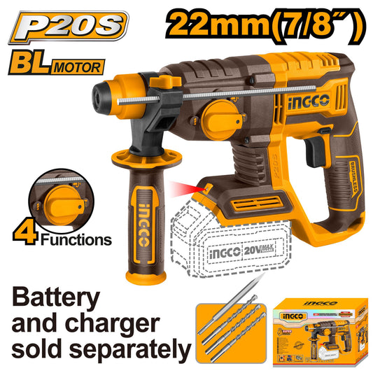 Ingco Rotary hammer cordless 7/8