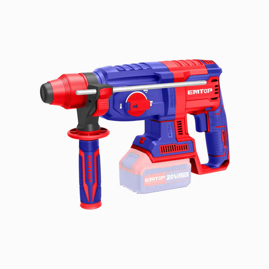 Emtop 20v cordless rotary hammer