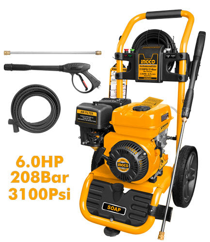 Ingco 3100psi gasoline pressure washer