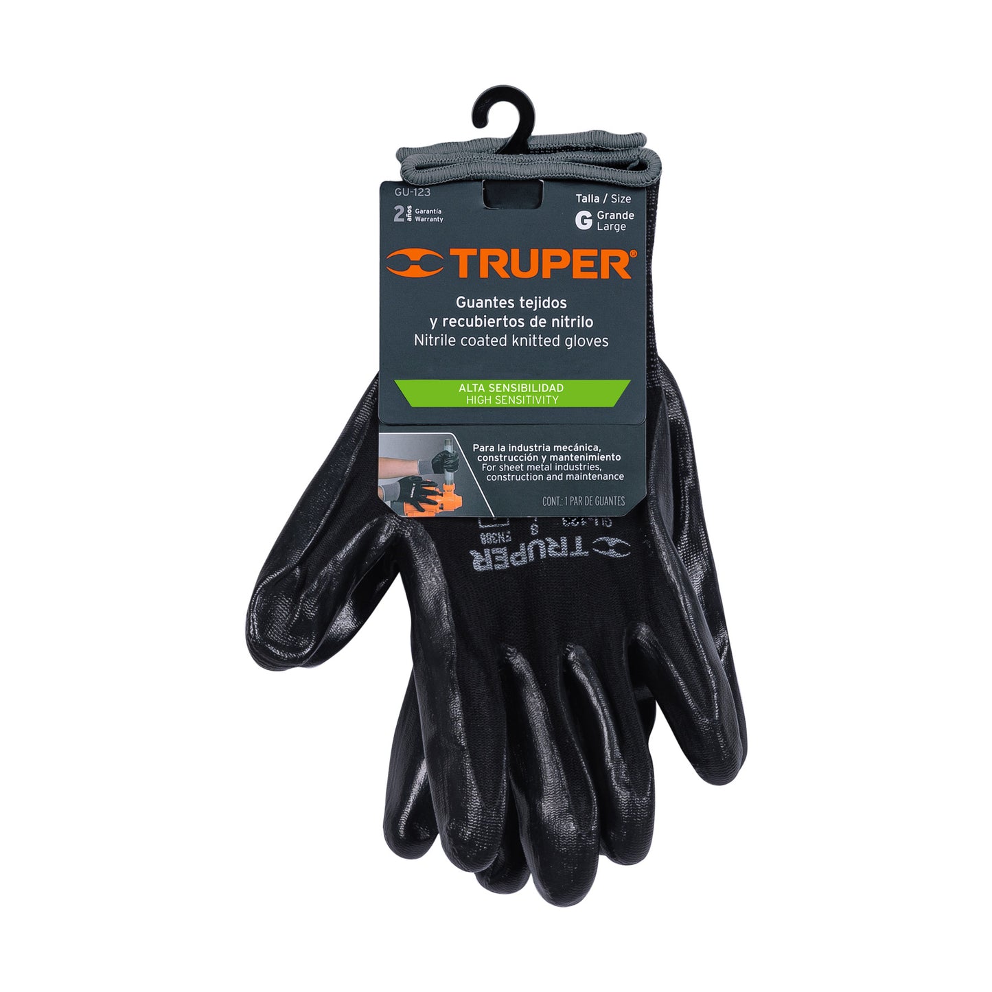 Truper Nitrile Gloves