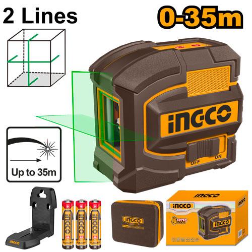 Ingco green light laser level laser class II