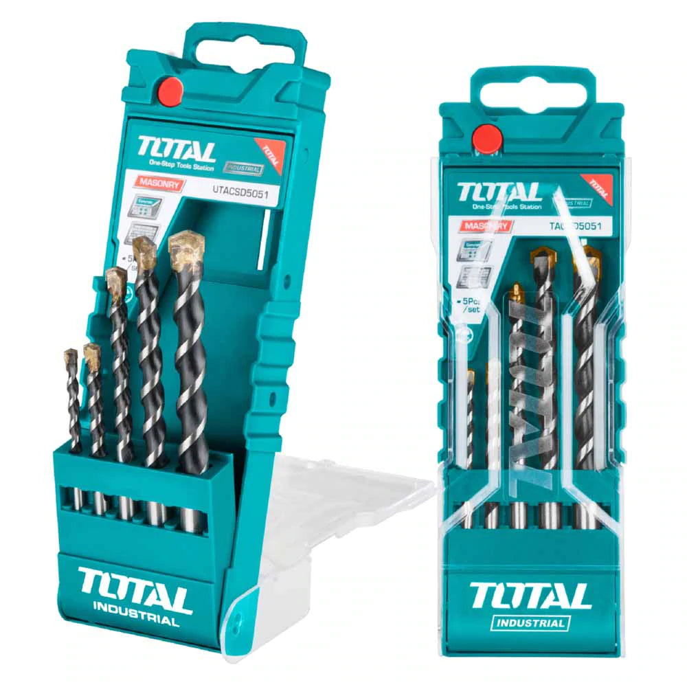 Total 6 Piece masonry bit set SD