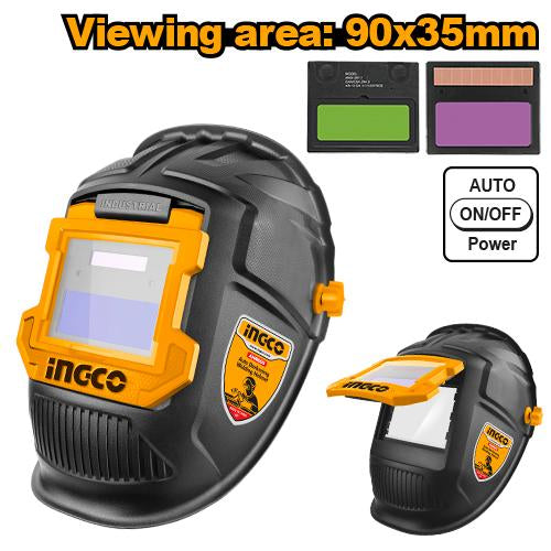 INGCO Auto-darkening welding helmet