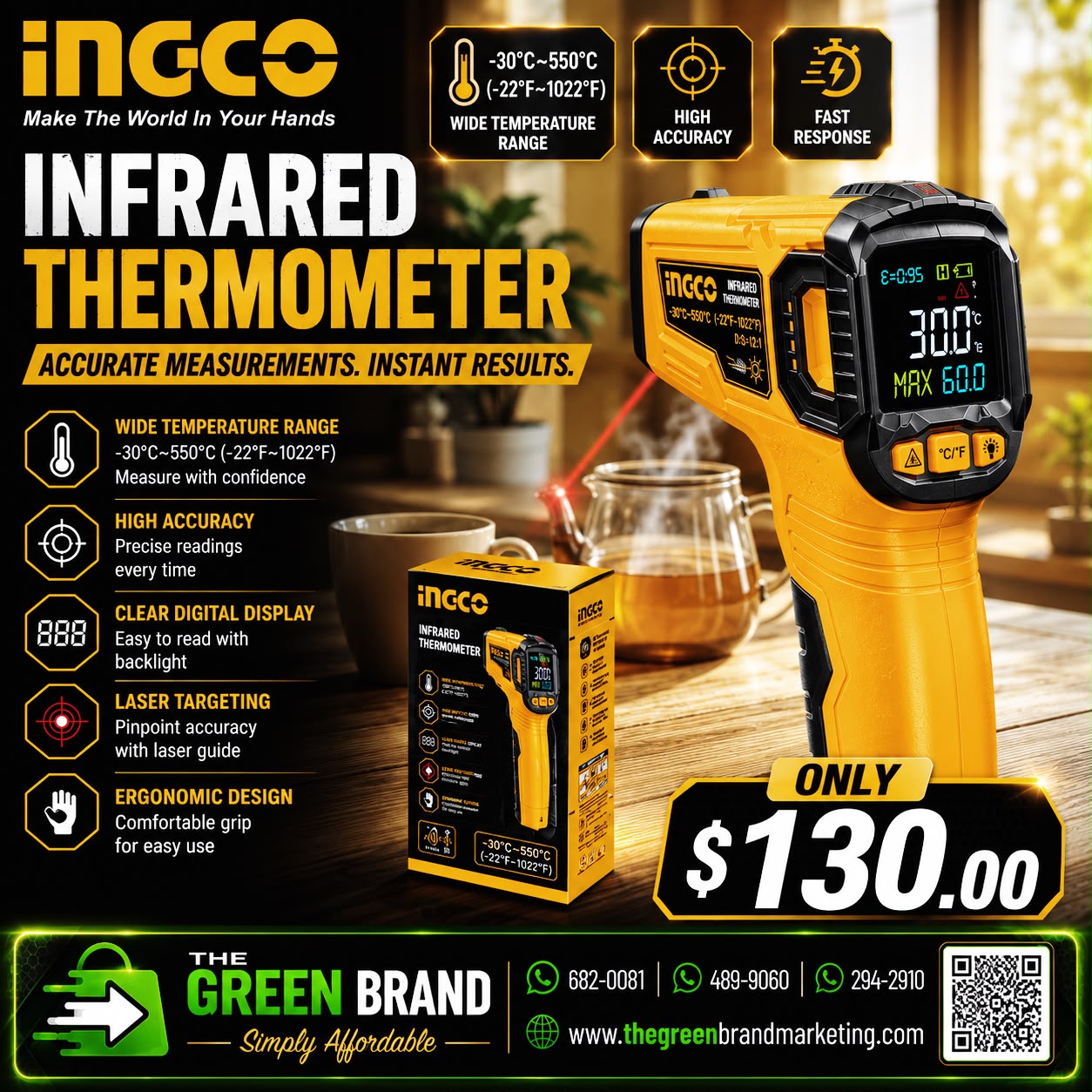 Ingco Infrared Thermometer