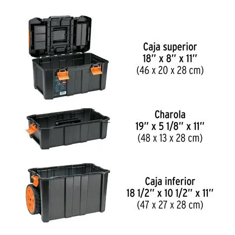 Truper 3pcs packout series tool kit