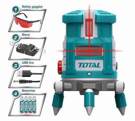 Total self leveling red laser  level