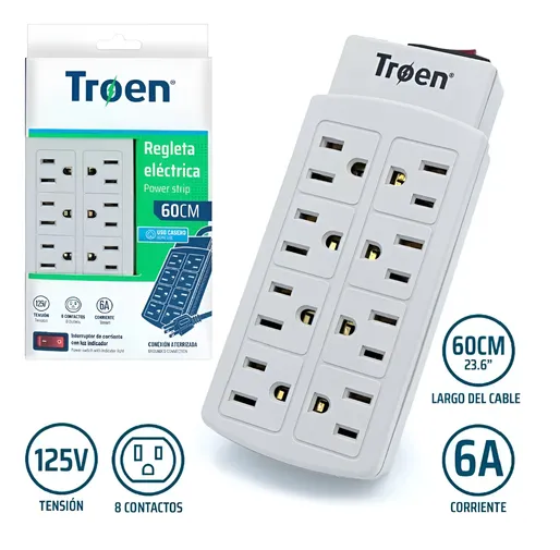Troen 8 power strip