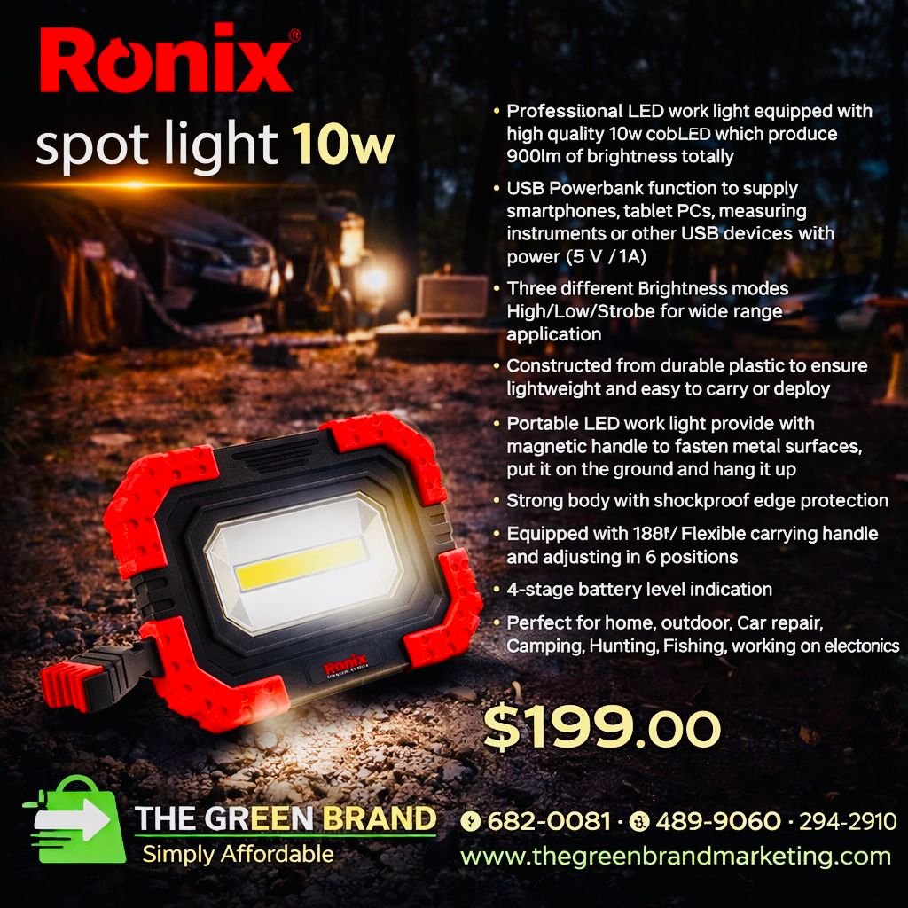 Ronix spot light 10w