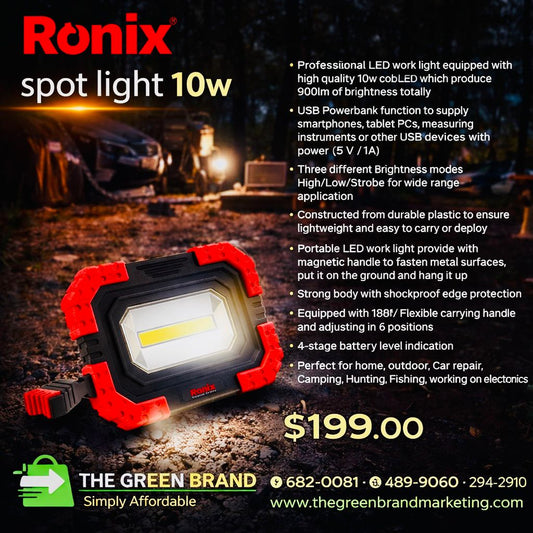 Ronix spot light 10w