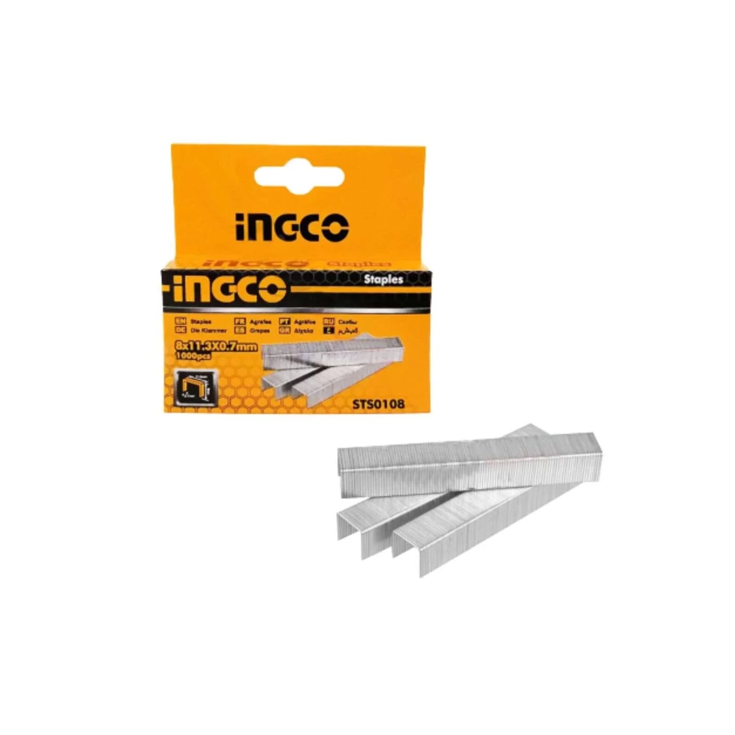 ingco 1000pcs staples