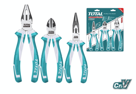 Total 3 Piece Pliers set