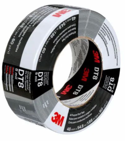 3M all purpose duct tape dt8 silver 