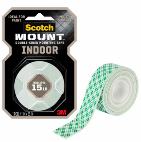 3M Scotch mount indoor double sided 