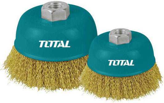 Total wire cup brush