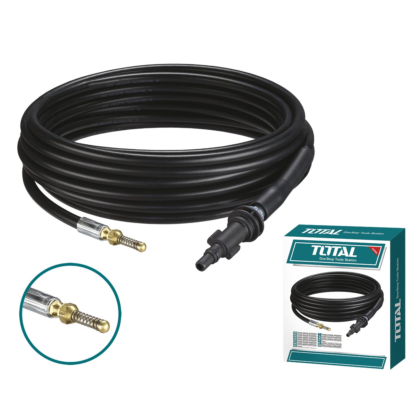 Total Pipe cleaning  hose attachment for  electric pressure  washer