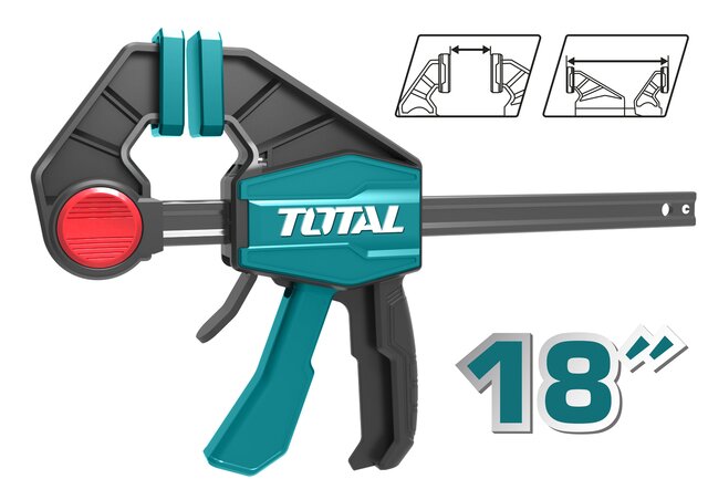 Total 18-inch bar clamp