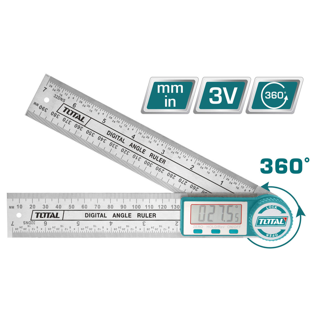 TOTAL RULER ANGLE DIGITAL