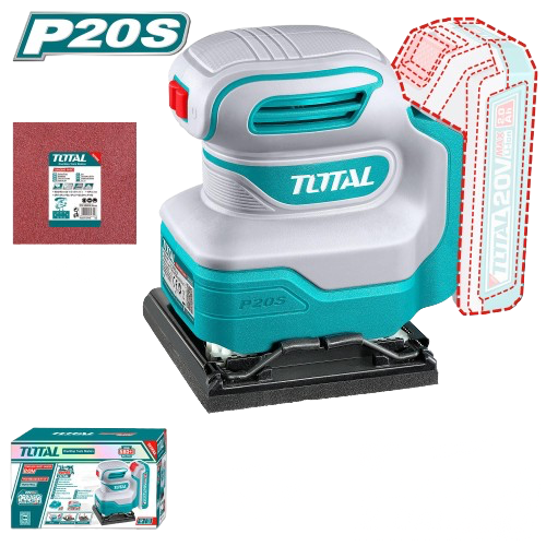 total cordless 20v sheet sander