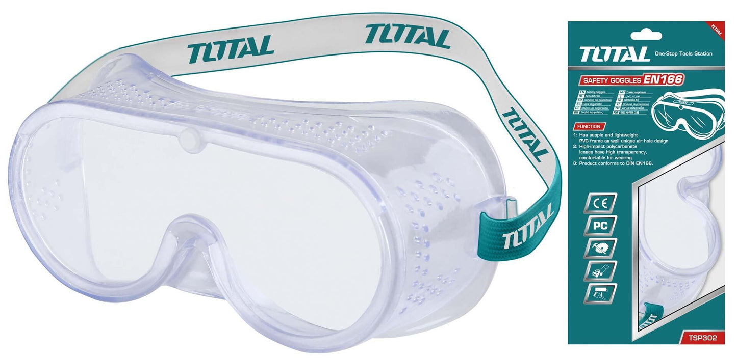 Total safety goggles