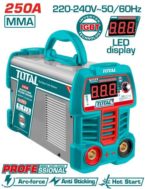 total 250a welding machine