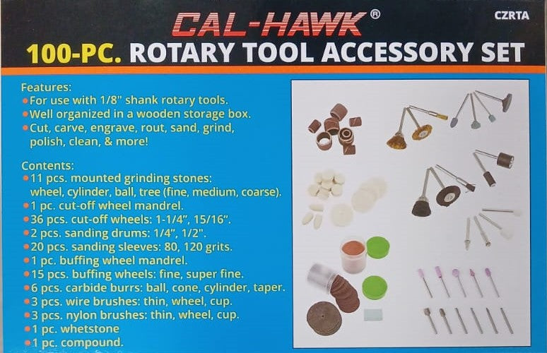 100pc rotary tool accessory set