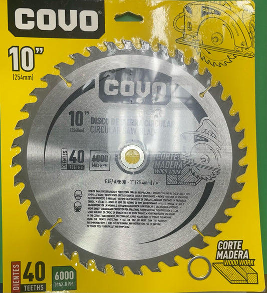 Covo 10" Circular Saw Blade