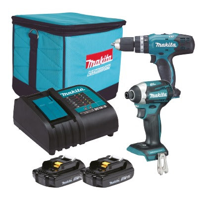 Makita PH02 Lithium-Ion Cordless 1/2” Hammer Driver-Drill Kit