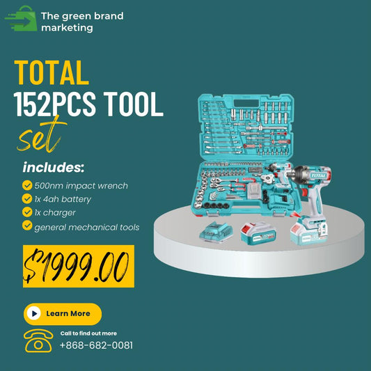 Total 152pcs tool set