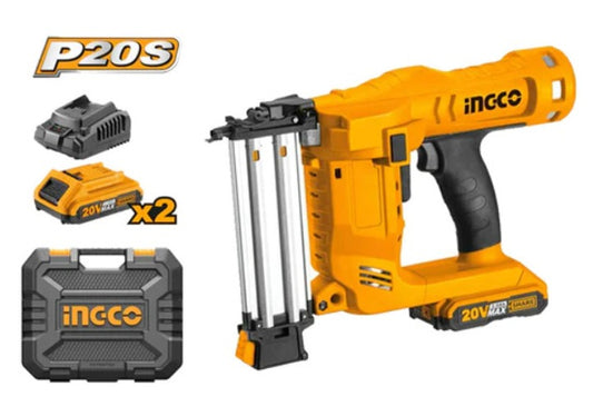 Ingco 20V cordless bard nailer kit