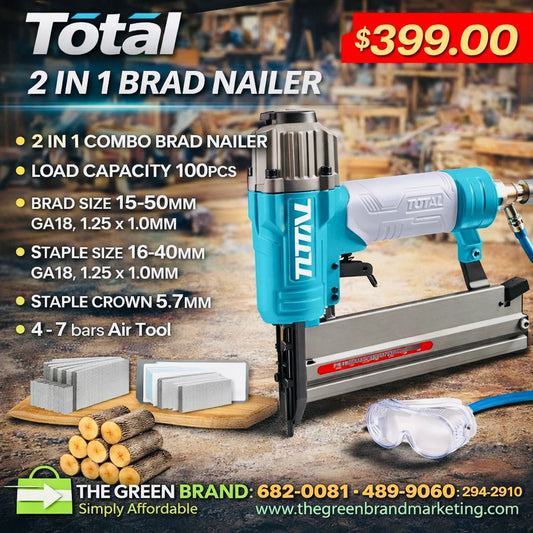 Total 2 in 1 Brad  nailer