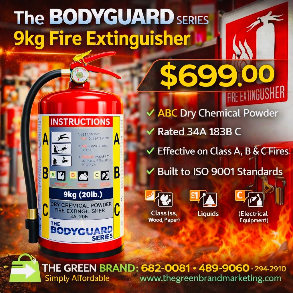 Bodyguard 20lb Fire Extinguisher