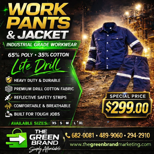 Work pants and jacket (Navy blue)