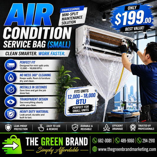 Air condition service bag 12000 to 18000 BTU
