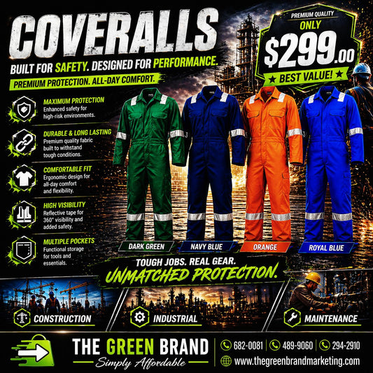 Industrial Grade Coveralls