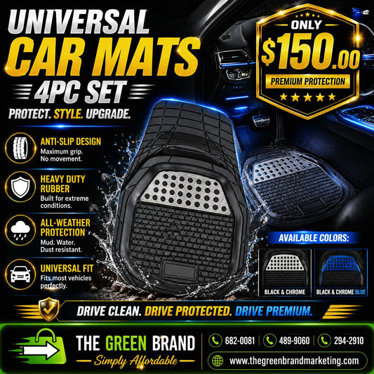 Universal Car mats (4 piece set) High quality