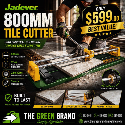 Jadever 800mm tile cutter