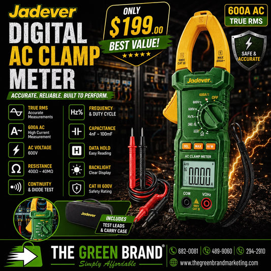 Jadever digital AC CLAMP Meter 600 AC