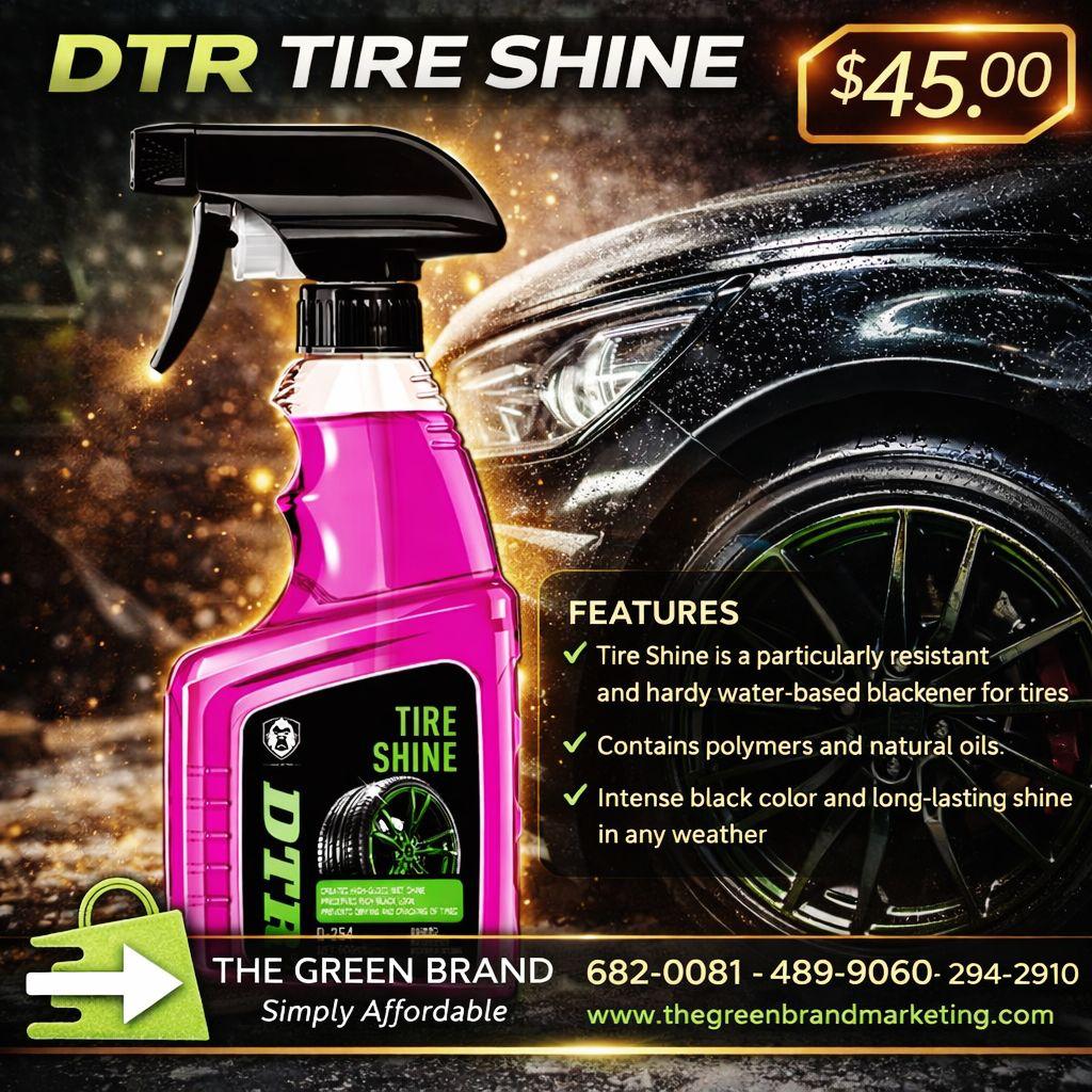 DTR Tire Shine 500ml D254
