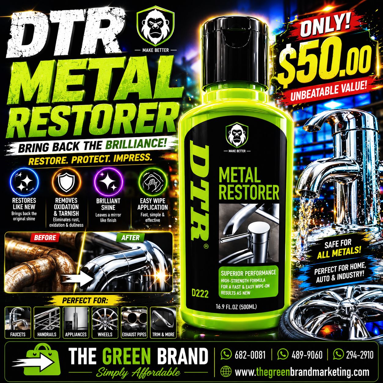 DTR Metal restorer 250ml D222