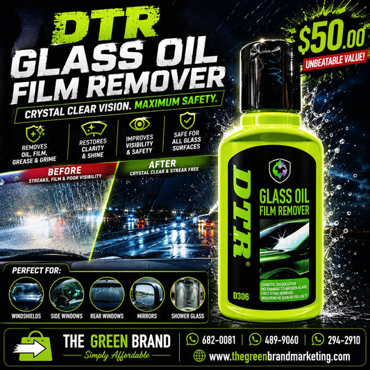 DTR Glass oil film remover 250ml D306