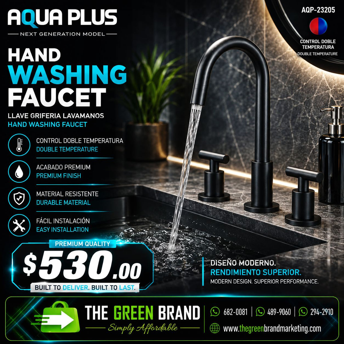 Aqua Plus Hand Washing Faucet