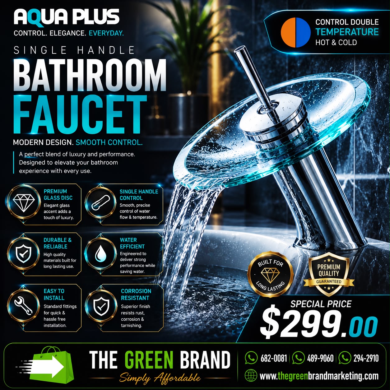 Sing Handle Bathroom Faucet