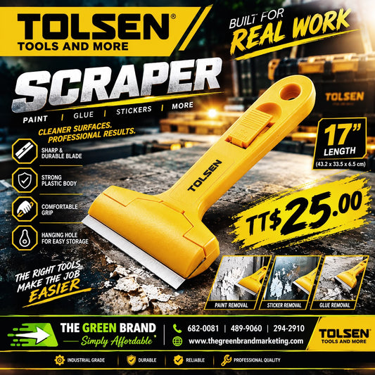 Tolsen scraper
