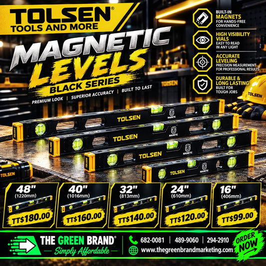 Tolsen magnetic spirit level