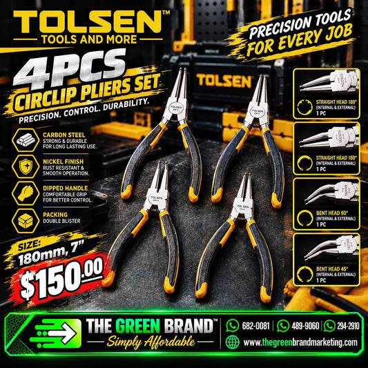 4PCS CIRCLIP PLIERS SET