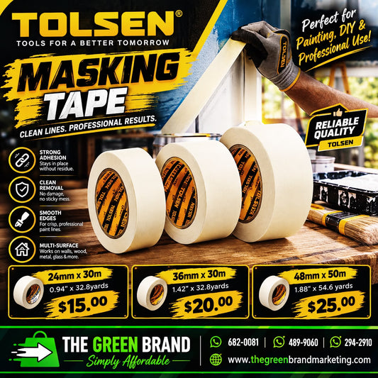 TOLSEN MASKING TAPES